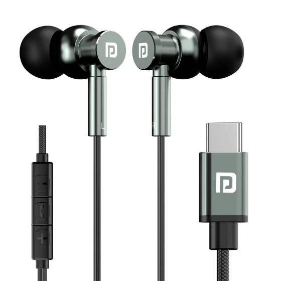 Wired Earphones Portronics Conch Tune C
